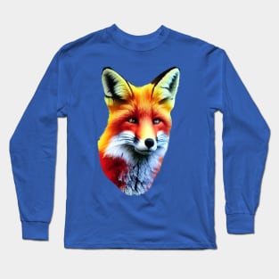 WATCHFUL FOX HEAD Long Sleeve T-Shirt